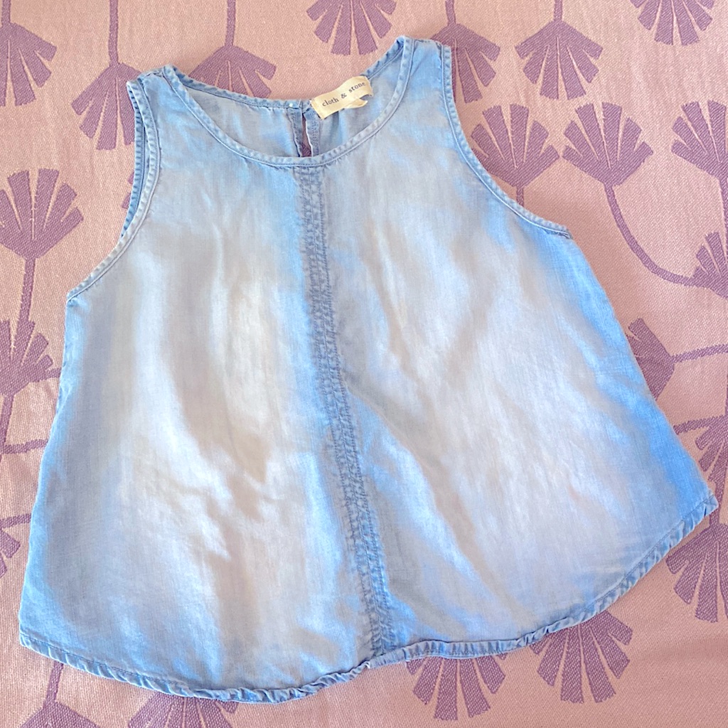 Cloth  Stone Denim Tank